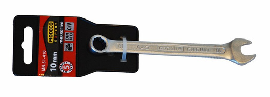Klucz oczkowo-płaski 10 mm  MODECO