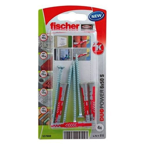 Kołki rozporowe uniwersalne 6x50 FISCHER Duopower 