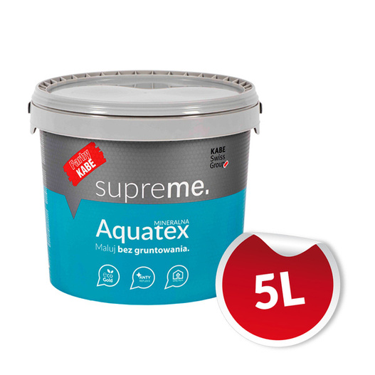 AQUATEX Farba krzemianowa oddychająca 5l