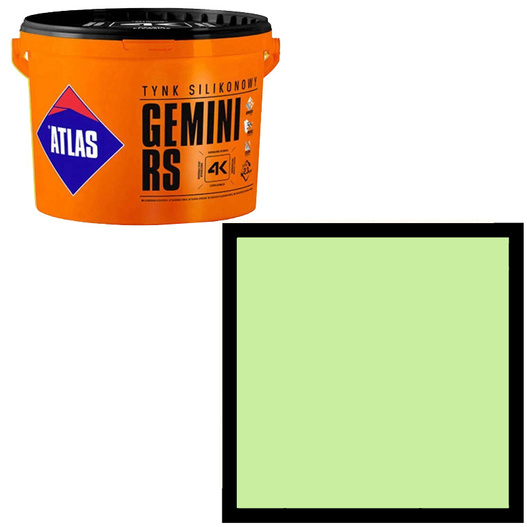 Tynk silikonowy Gemini RS 25kg Atlas SAH 0360