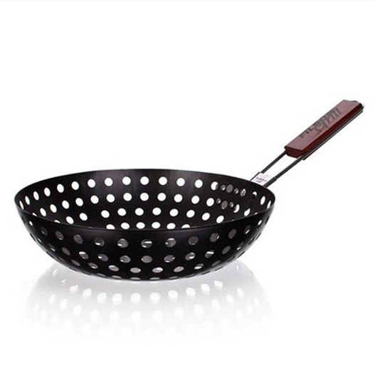 Patelnia WOK na grilla 28cm
