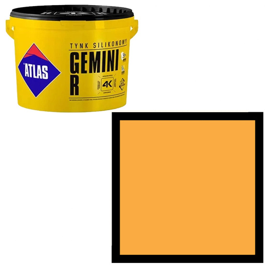 Tynk silikonowy Gemini R 25kg Atlas SAH 0219