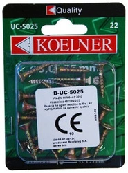 Wkręt do drewna 5x25 mm Koelner 22 sztuk