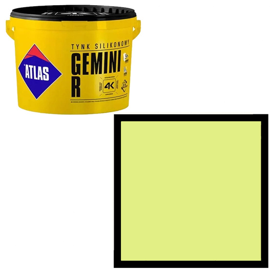 Tynk silikonowy Gemini R 25kg Atlas SAH 0364