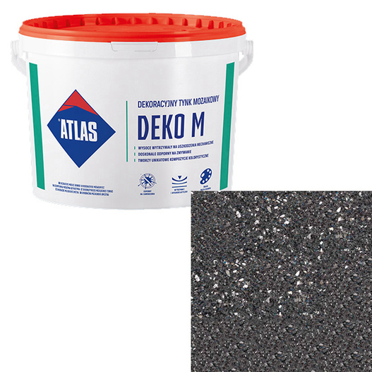Tynk mozaikowy Deko M TM5 1,5mm 24kg Kolor Granit 5 Atlas