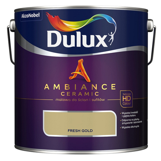 Farba Ambiance Ceramic Fresh Gold 2,5L Dulux