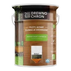 Drewnochron impregnat express ogród biały 2.5L