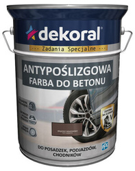 Akrylit B brązowo-mahoniowy 5L do betonu Dekoral