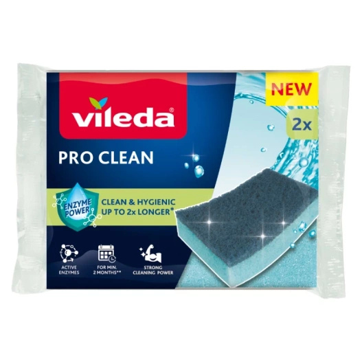 Zmywaki Pro Clean niebieskie 2szt Vileda