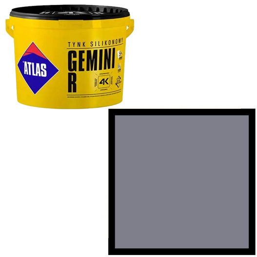 Tynk silikonowy Gemini R 25kg Atlas SAH 0393