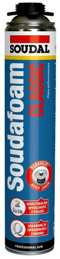 Piana montażowa pistoletowa Soudafoam 750ml x12