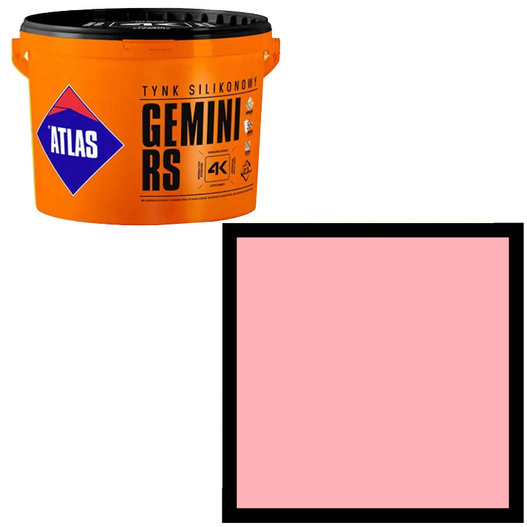 Tynk silikonowy Gemini RS 25kg Atlas SAH 0089