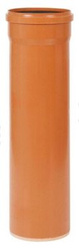 Rura PVC fi 160x3.2 L-500 oranż Tycner