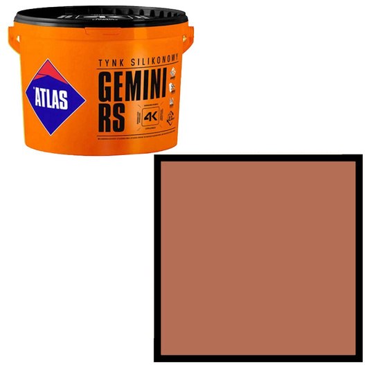 Tynk silikonowy Gemini RS 25kg Atlas SAH 0302
