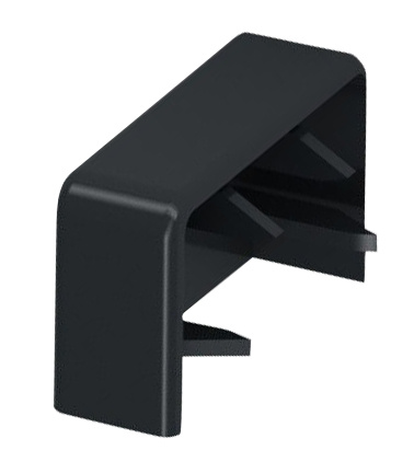 Zakończenie listwy czarne ZAK 15/25mm AKS ZIELONKA