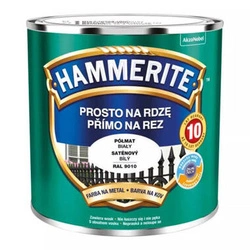 Farba Hammerite Biały Półmat 0,25L