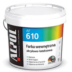 Farba akrylowo-lateksowa Biała 10L Alpol AF610
