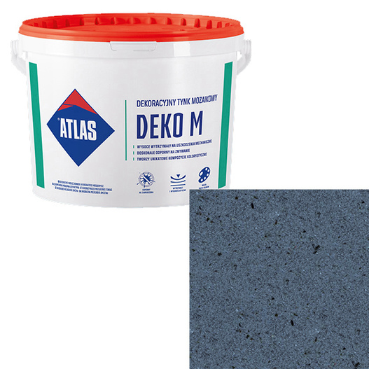 Tynk mozaikowy Deko M TM5 1,5mm 24kg Kolor Bazalt 1 Atlas