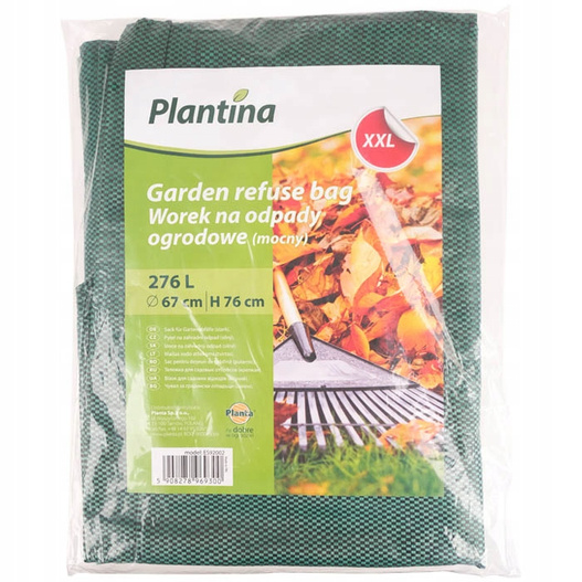 Kosz na śmieci ogrodowy z uszami 276L