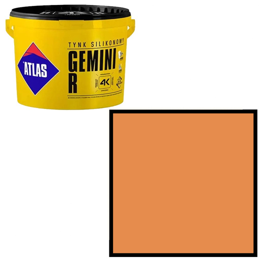 Tynk silikonowy Gemini R 25kg Atlas SAH 0265