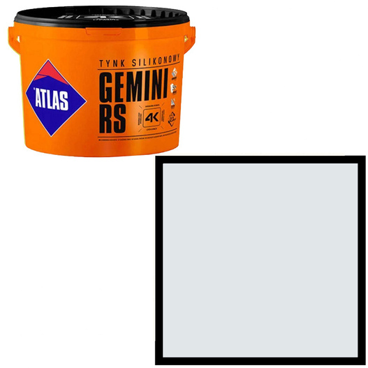 Tynk silikonowy Gemini RS 25kg Atlas SAH 0142