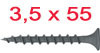 Wkręty do drewna KOELNER FT-3555