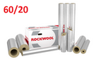 Otulina ROCKWOOL wełna 60/20 ROCKWOOL 800 ALU MB