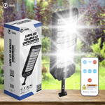 Lampa solarna led uliczna z czujnikiem ruchu i zmierzchu + pilot ISAJ LI2