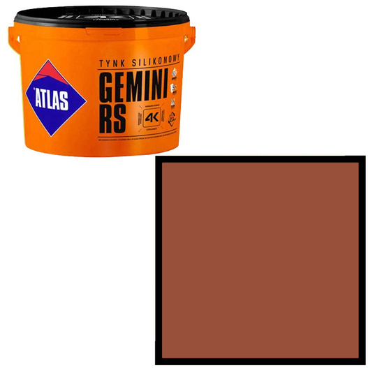 Tynk silikonowy Gemini RS 25kg Atlas SAH 0303