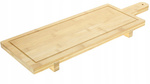 Deska bambusowa na nóżkach 58x19cm