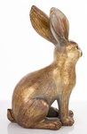 Figurka Królik miedziany siedzący 24x10x15cm