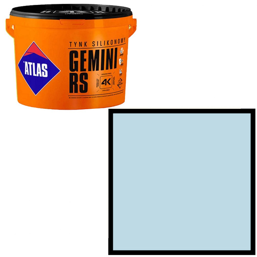 Tynk silikonowy Gemini RS 25kg Atlas SAH 0150