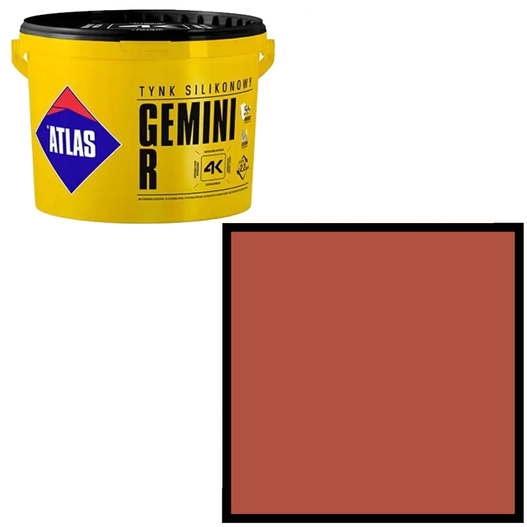 Tynk silikonowy Gemini R 25kg Atlas SAH 0309