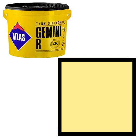 Tynk silikonowy Gemini R 25kg Atlas SAH 0008