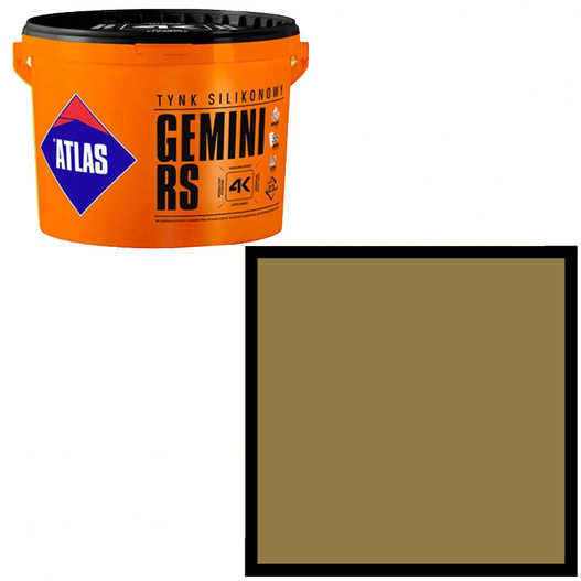 Tynk silikonowy Gemini RS 25kg Atlas SAH 0245