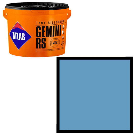 Tynk silikonowy Gemini RS 25kg Atlas SAH 0345