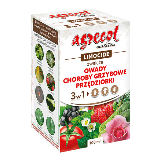 Limocide na owady, grzyby, przędziorki 50ml