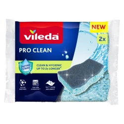 Zmywaki wiskozowe Pro Clean niebieskie 2szt Vileda