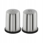 Pieprzniczka i solniczka komplet 2sztuki srebrne