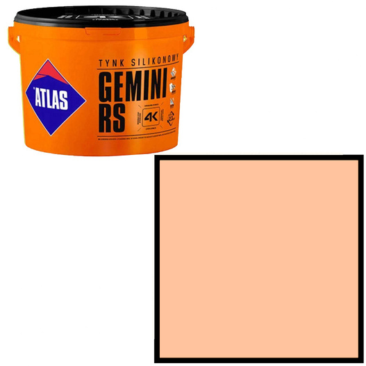 Tynk silikonowy Gemini RS 25kg Atlas SAH 0266