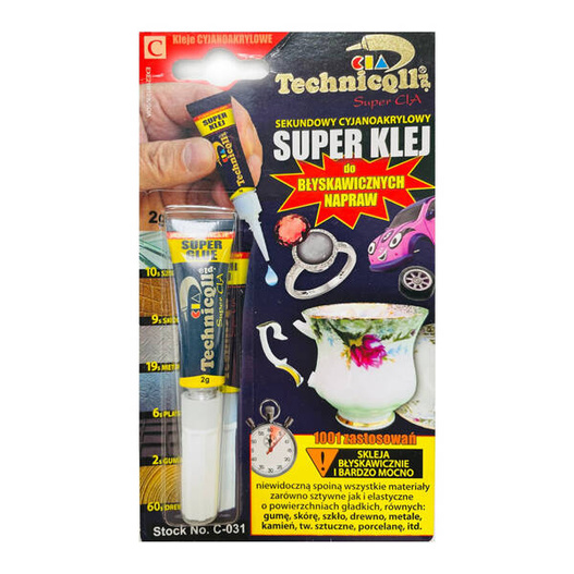 Klej sekundowy Super Technicqll 2g