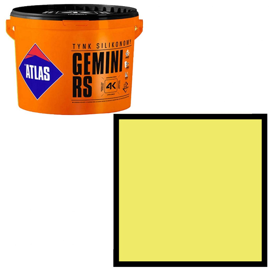 Tynk silikonowy Gemini RS 25kg Atlas SAH 0205