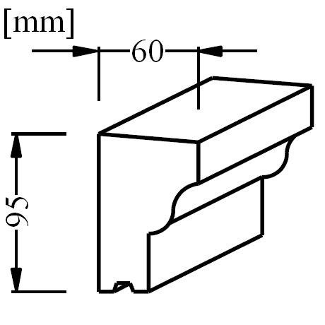Profil Fasadowy P121P