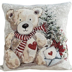 Poszewka 40x40cm Chenille MISIU KOPERTA