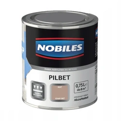 Farba do betonu Pilbet Nobiles Szary Beż 0,75L