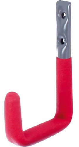 Hak ścienny wygięty 120x83x48 mm szary
