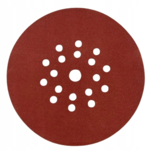 Krążek ścierny 225mm 9/19 z otworami ziarnistość 100