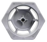 Uchwyt uniwersalny do opaski zaciskowej R-SC40-HEX - RAWLPLUG - 100 szt.