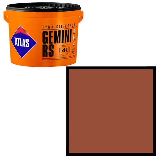 Tynk silikonowy Gemini RS 25kg Atlas SAH 0304