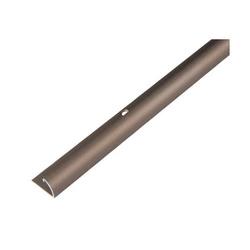 Profil wykończeniowy, aluminiowy brązowy 1000x24,5mm